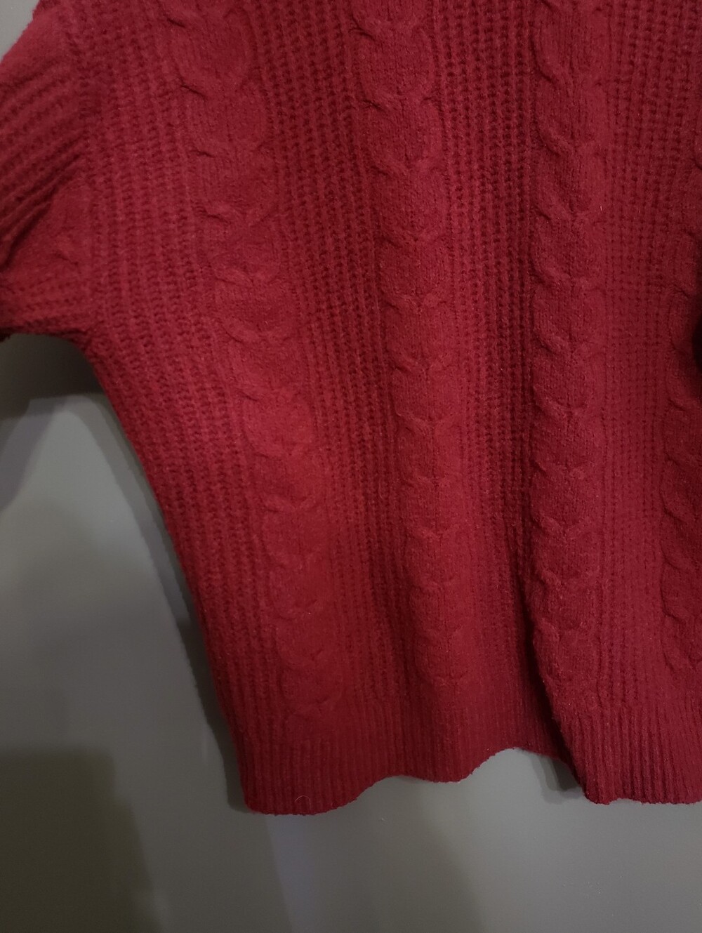Universal Thread Womens Sweater Cardigan Burgundy Size Large - Picture 6 of 7